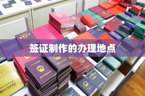 张掖签证制作的办理地点